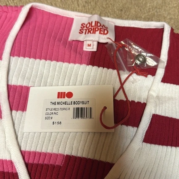 Solid & Striped Michelle BodySuit Medium NWT Medium - Picture 9 of 9